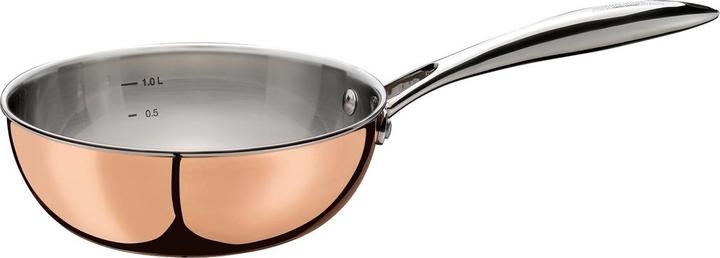 Immagine prodotto Spring Padella Culinox Line ø20cm (20 cm, Padella per friggere, Acciaio inossidabile, Rame)