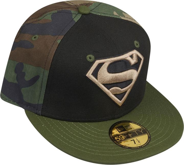 Produktbild New Era 59Fifty Fitted Cap - SUPERMAN woodland camo - 7 (7)