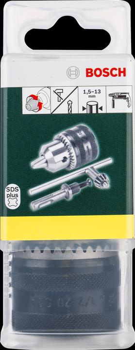 Produktbild Bosch Zubehör SDS plus-Adapter mit Bohrfutter, 1,5 - 13 mm