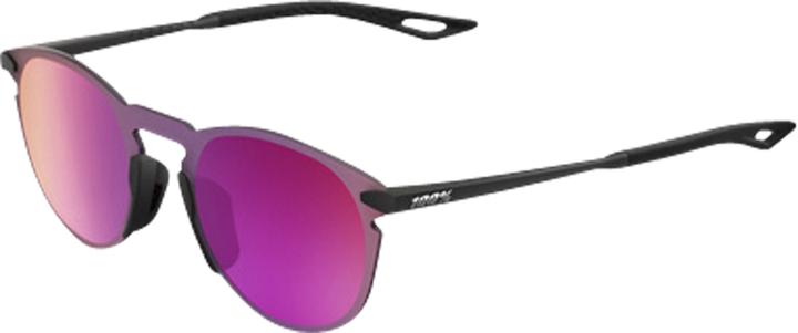 Actual product image 100% Legere Round (Soft Tact Black, Purple Mirror)