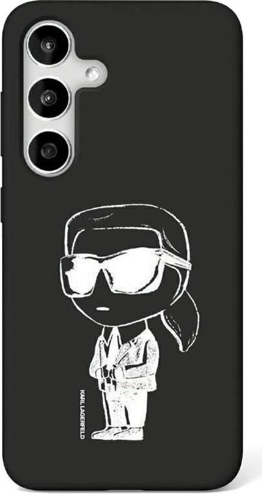 Produktbild Karl Lagerfeld Silicone Graffiti Ikonik Printed Logo MagSafe Case for Samsung Galaxy S25 Ultra - Bla (Samsung Galaxy S25 Ultra)