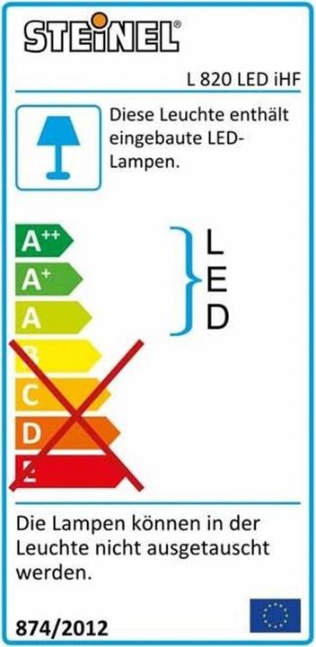Energie-Label Steinel XSolar L-S (150 lm, IP44)