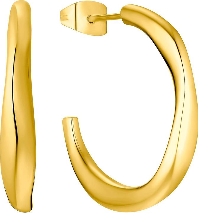 Produktbild S.Oliver Ohrringe für Damen, Edelstahl IP Gold (Edelstahl)