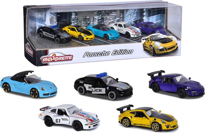 Majorette Porsche vehicles