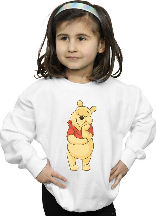 Actual product image Disney Girls Winnie The Pooh Cute Sweatshirt (104)