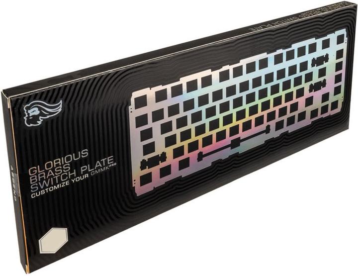 Actual product image Glorious PC Gaming Race GMMK Pro 75% Switch Plate
