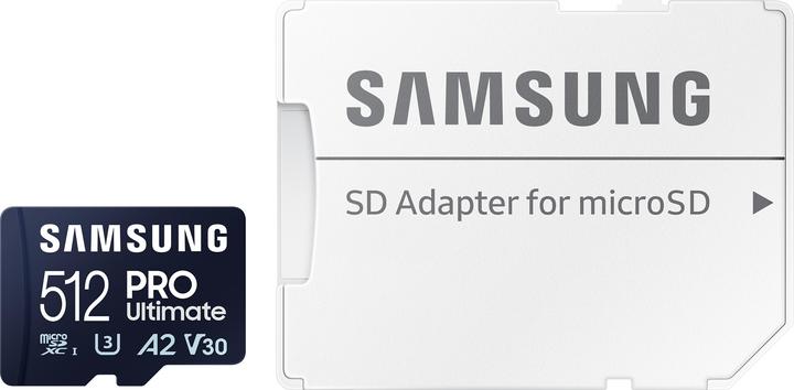 Image du produit Samsung PRO Ultimate (512 Go, microSDXC, U3, UHS-I)