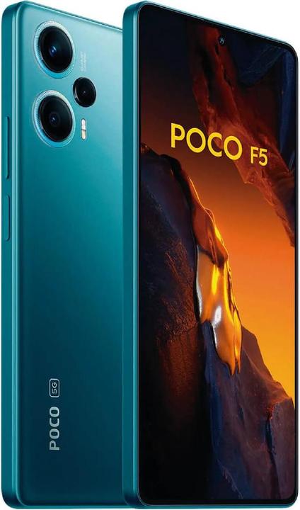 Image du produit Xiaomi Poco F5 5G 8/256GB Dual-SIM Smartphone blue UE (256 Go, Bleu, 262.60", Double SIM, 64 Mpx, 5G)