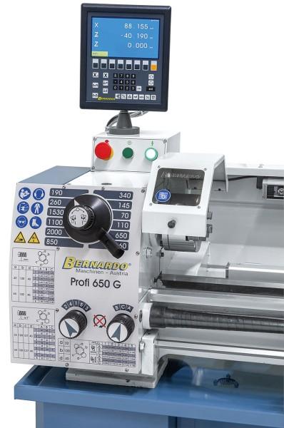 Actual product image Bernardo Cantina Bernardo - Leit- und Zugspindeldrehmaschine Profi 650 G / 400 V, inkl. 2-Achs-Digitalanzeige ES-12 V
