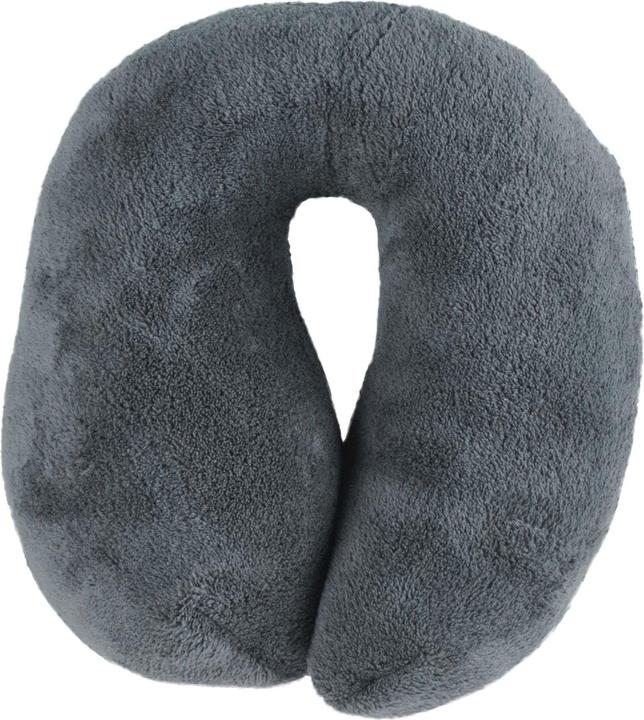 Image du produit Walser Travelmaid traversin pour adultes en polaire douce anthracite (Coussins de voyage)