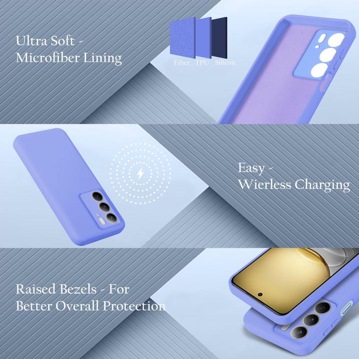 Immagine prodotto Cadorabo Custodia per Realme C75 TPU Liquid Silicone Case (Siemens CC75)