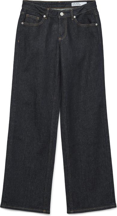 Actual product image Vero Moda VMVANESSA Niedrige Taille Weiter Beinschnitt Jeans Weit geschnitten (W28/L30)