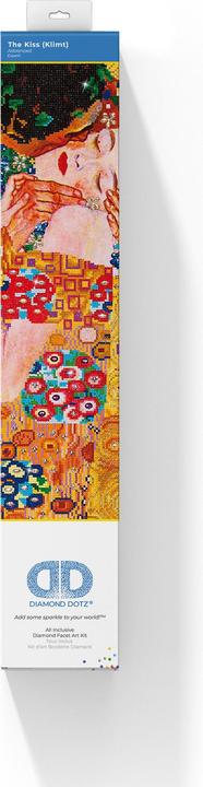 Actual product image Diamond Dotz Diamond Painting The Kiss (Klimpt)