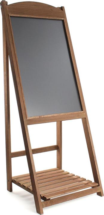 Produktbild Wiltec Toboli Kundenstopper 42x112cm Kreidetafel Holz Aufsteller Werbetafel Restaurant