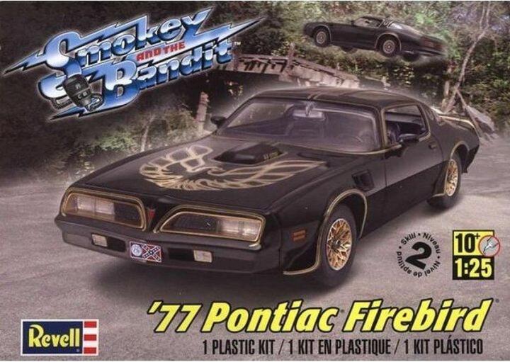 Actual product image Revell Smokey and the Bandit 77 Pontiac Firebird