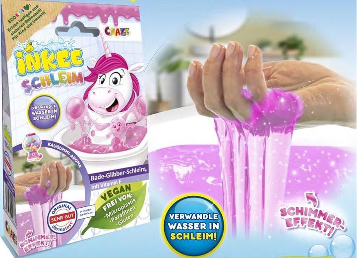 Produktbild Craze Inkee Bade-Glibber-Schleim Unicorn (1100 ml, Badesalz)