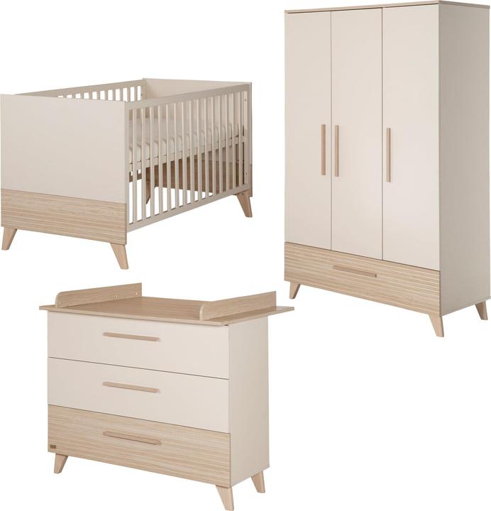 Produktbild Roba Sidney (Babybett, Kinderkleiderschrank, Wickelkommode)