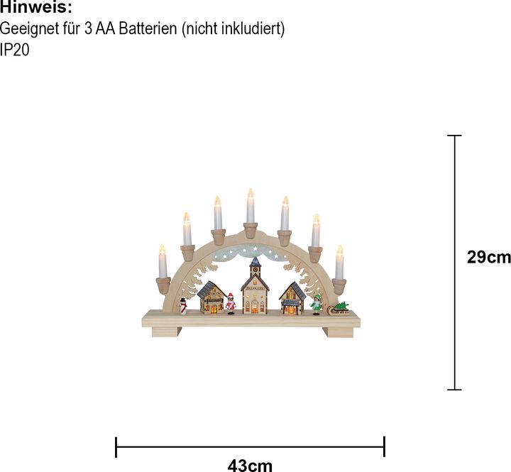 Actual product image Star Trading Candlestick Dassel
