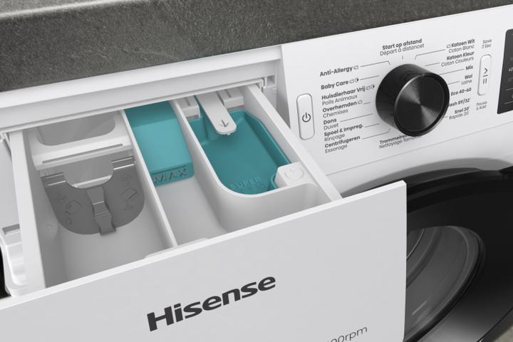 Actual product image Hisense WF3V943BW/BLX (9 kg, Left)