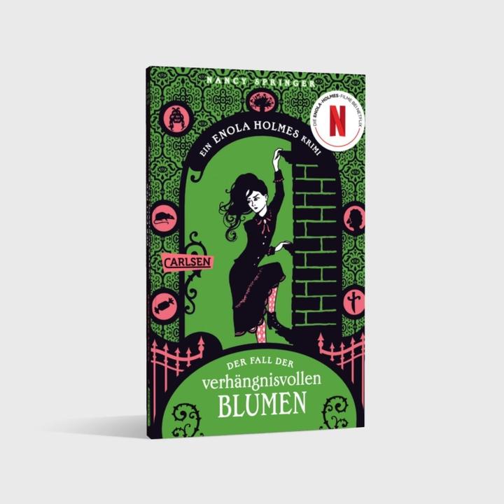 Immagine prodotto Enola Holmes: Der Fall der verhängnisvollen Blumen (Nancy Springer, Tedesco)
