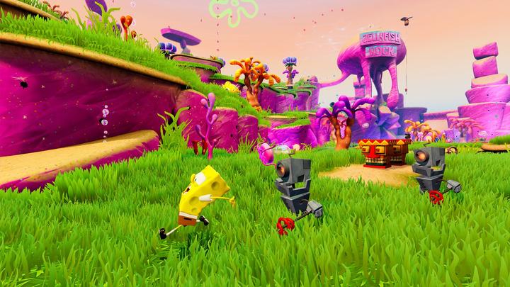 Actual product image THQ Spongebob SquarePants: Battle for Bikini Bottom - Rehydrated (Switch, DE)