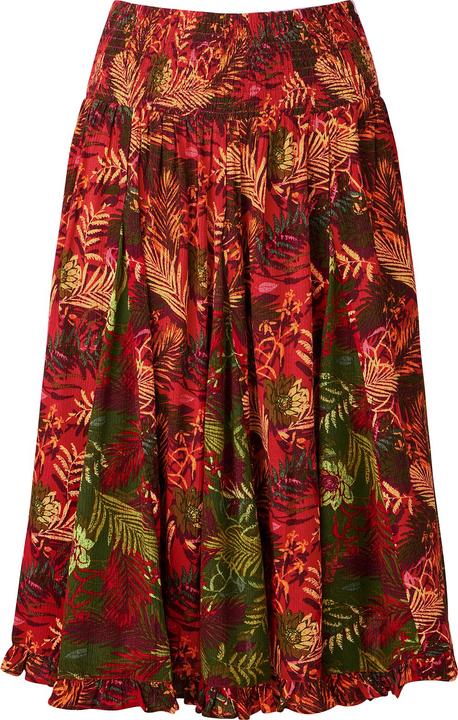 Image du produit Joe Browns Palm Print Godet Skater Skirt (38)
