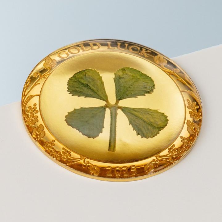 Image du produit CIT Coin Invest Or Trèfle à quatre feuilles 1 g Palau - 2025 (999.90, 2025)