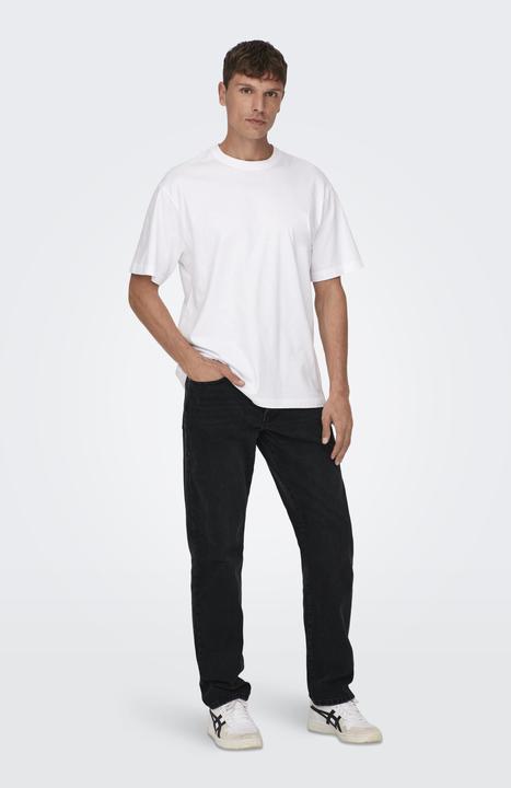 Produktbild Only & Sons Onsedge Straight Black 6985 Tai Dnm Noos (W26/L32)