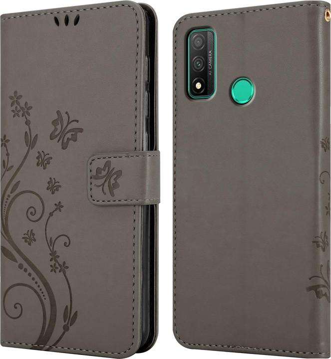 Image du produit Cadorabo Couverture du livre de fleurs (Huawei P Smart (2020))