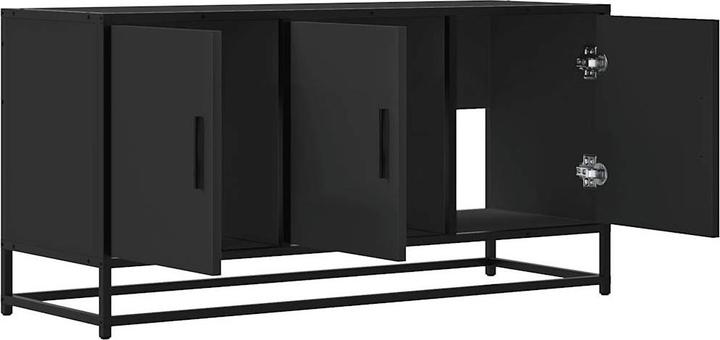 Image du produit VidaXL Armoire TV Lowboard Meuble TV Métal dérivé du bois (100 x 35 x 50 cm)