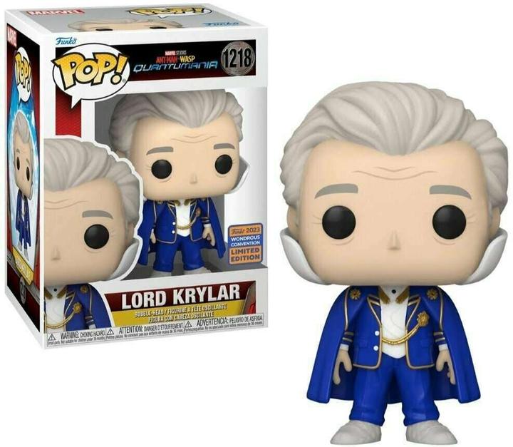 Actual product image Funko POP! Marvel Ant-Man et la Guêpe Quantumania Lord Krylar Exclusive Wondrous Convention 2023