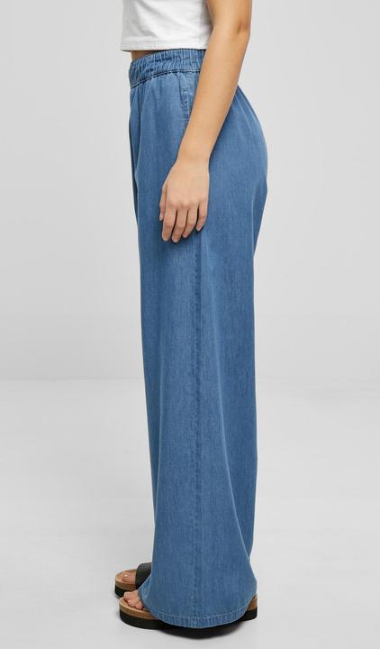 Produktbild Urban Classics Ladies Light Denim Wide Leg Pants (XL)