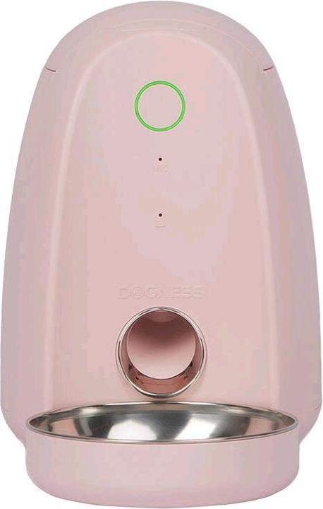 Immagine prodotto Dogness Distributore intelligente di cibo con ciotola in plastica WIFI mini (rosa)) (2 l)
