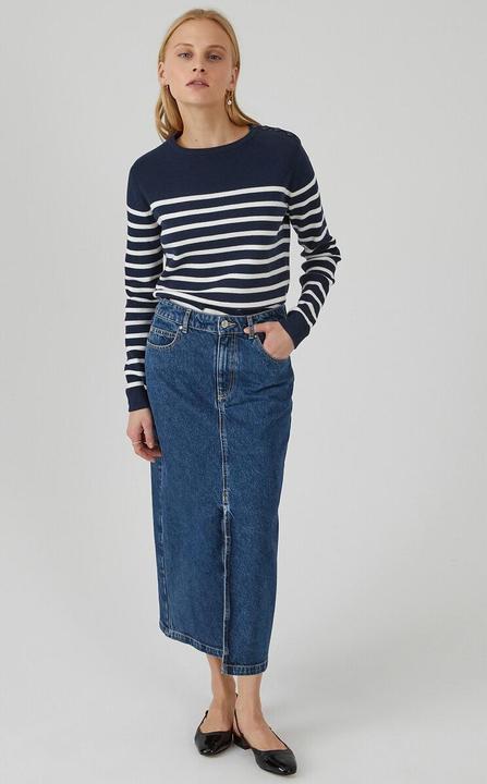Actual product image La Redoute Collections Organic cotton sailor jumper (M)