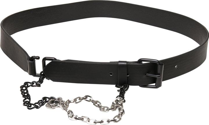 Image du produit Urban Classics Ceinture en cuir d'imitation avec chaîne en métal (L)