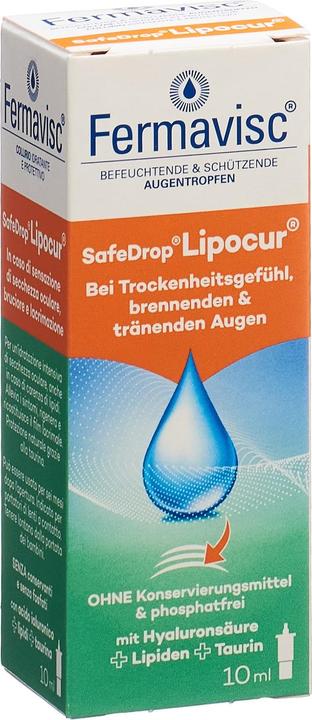 Produktbild OmniVision FERMAVISC SafeDrop Lipocur Gtt Opht Fl 10 ml (10 ml, Fermavisc SafeDrop Lipocur Gtt Opht Fl 10 ml)