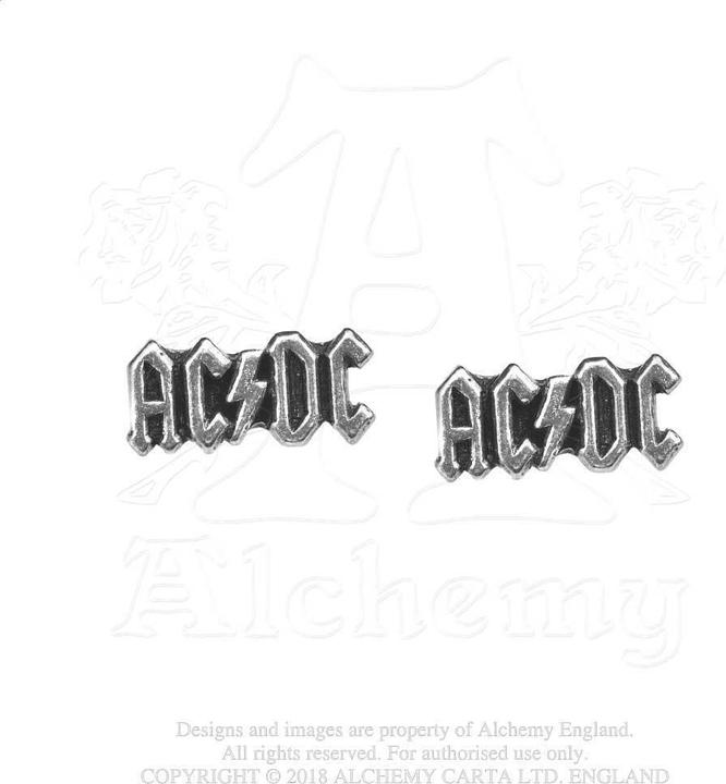 Immagine prodotto AC/DC Orecchini con logo (100% metallo)