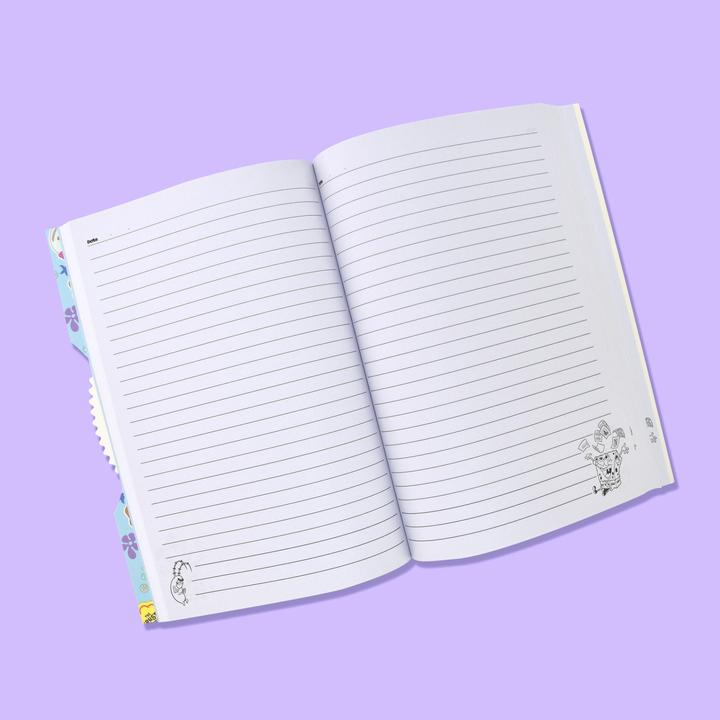 Actual product image Blue Sky Bob l'éponge bloc-notes (carton de 6) (A5, Lined)