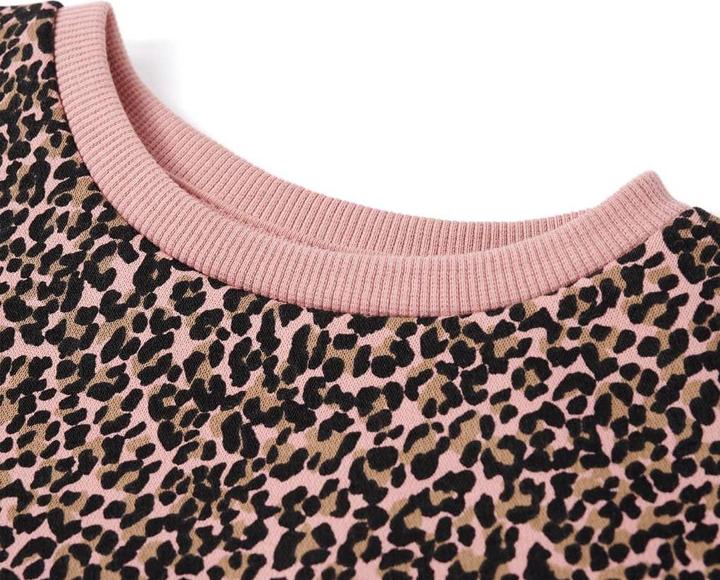 Actual product image VidaXL Children's sweatshirt mid pink 104,Material: 95 % cotton. 5 (104)