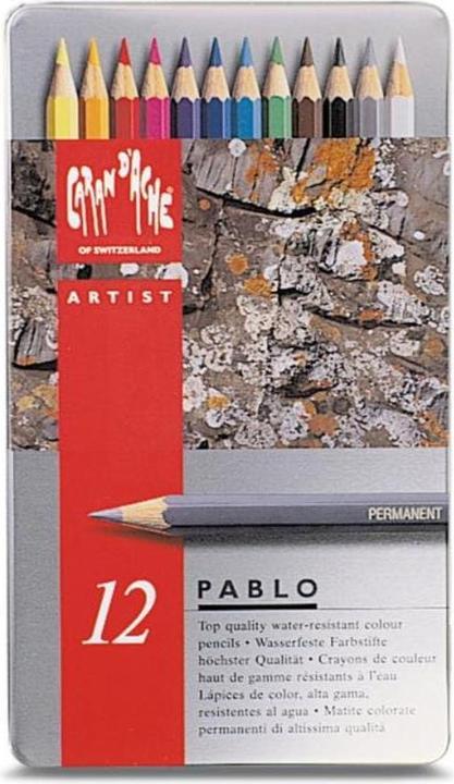 Actual product image Caran d'Ache Pablo Metallschachtel (Multicoloured, 12 x)
