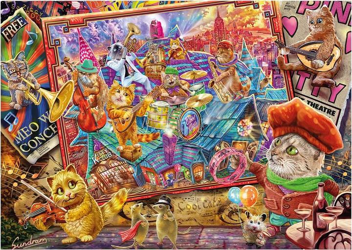 Image du produit Schmidt Spiele La manie des chats (1000 pièces)