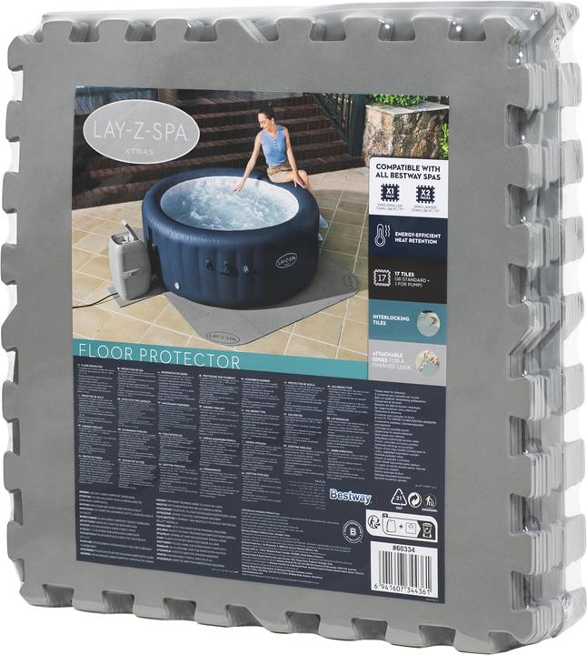 Produktbild Bestway Lay-Z-Spa Xtras Bodenschutzfliesen-Set