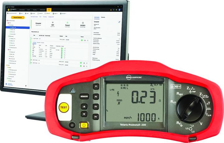 Productafbeelding Beha Amprobe BEHA PRO-200-EUR FTT KIT PRO-200-EUR FTT KIT Telaris Instal Tester EUR + TRUTEST