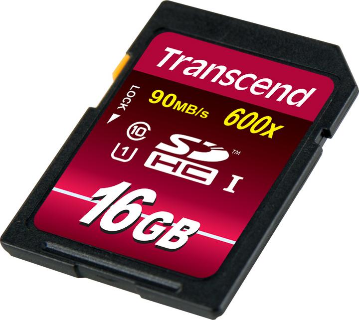 Produktbild Transcend SDHC Ultimate Card (16 GB, SDHC, U1, UHS-I)