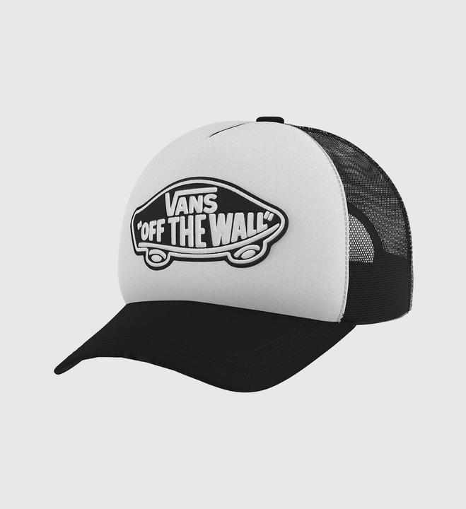 Vans CLASSIC PATCH CURVED BILL TRUCKER Black/White (One Size)