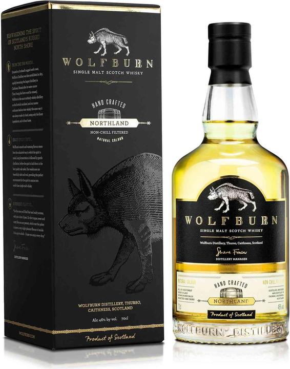 Wolfburn Northland (Single Malt, Scotch whisky, 1 x 70 cl)