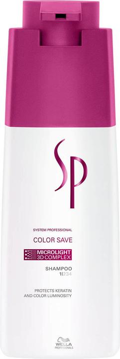 Actual product image Wella System Professionals Color Save Shampoo-1000ml (1000 ml, Liquid shampoo)