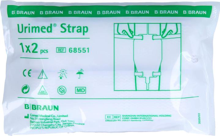 Produktbild B.Braun Urimed Strap Fixierung für Urinbeinbeutel, 2 St