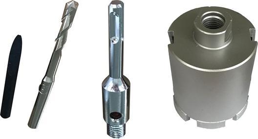 Actual product image Powerlink Diamond Hole Saw With Centering Drill (74 mm)
