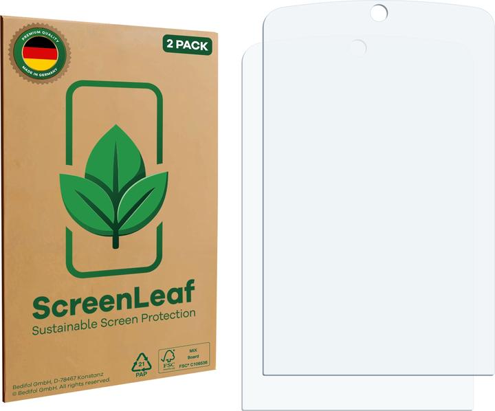 Image du produit ScreenLeaf Film de protection d'écran, Protection d'écran Écologique, Clear, Anti-Rayures